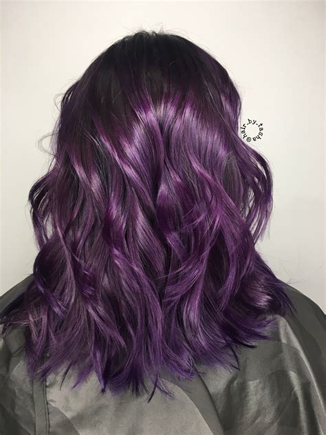 violet hair colour ideas